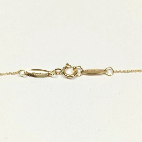 Tiffany and Co. Pendant Necklace Open Heart Peretti Gold mon-561-091325 - Picture 4 of 5